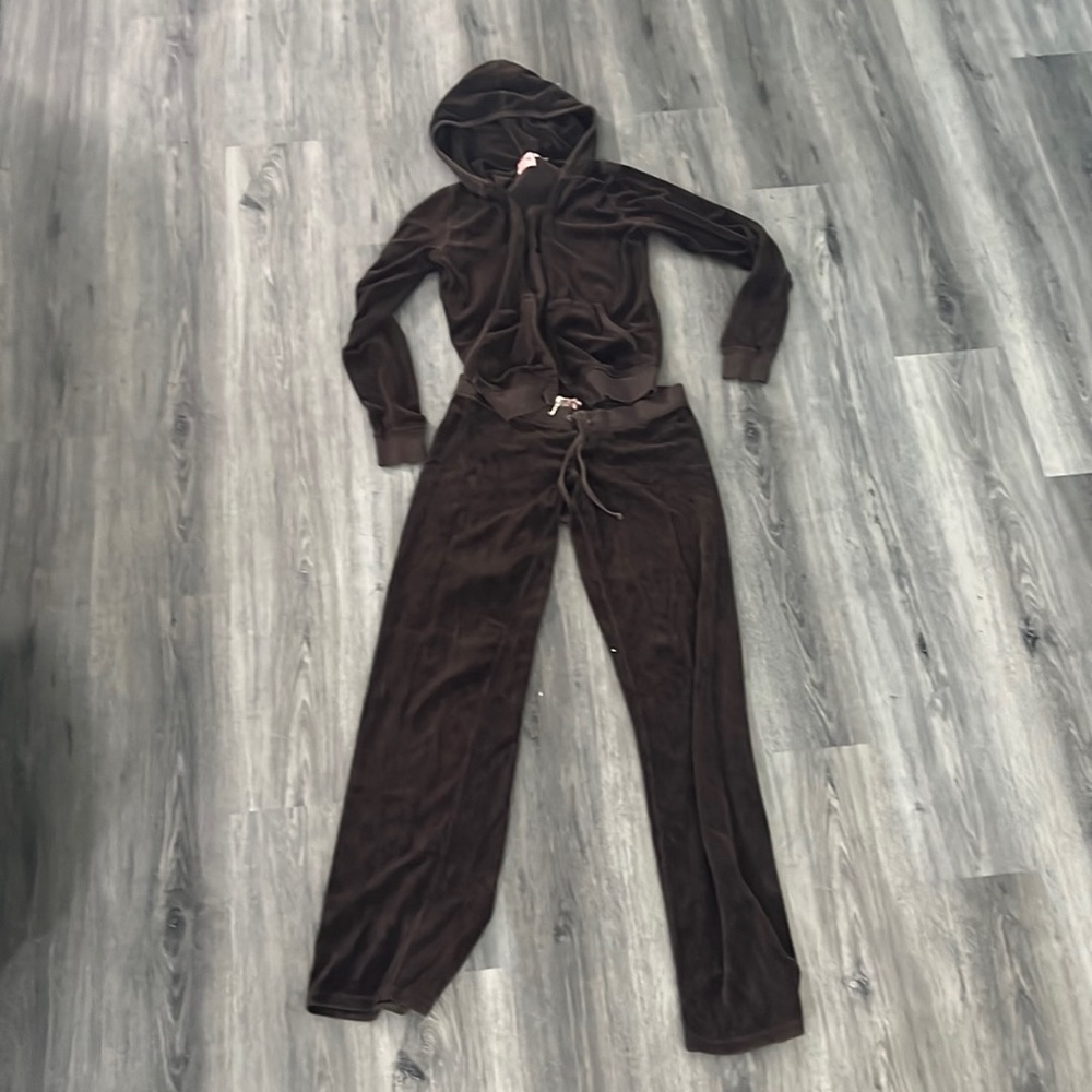 Juicy couture brown track suit